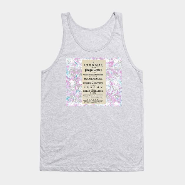 Journal of The Plague Year: Daniel Defoe Tank Top by MarbleCloud